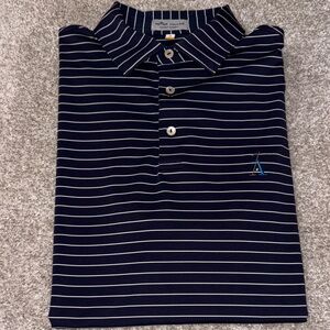 Peter Millar Navy Alotian Club Golf Polo (medium)
